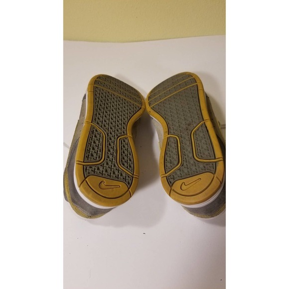 Size 10.5 Men - Nike Air Skeet Skateboard w/Yellow Swoosh and Grey 311606-071 - Picture 6 of 12